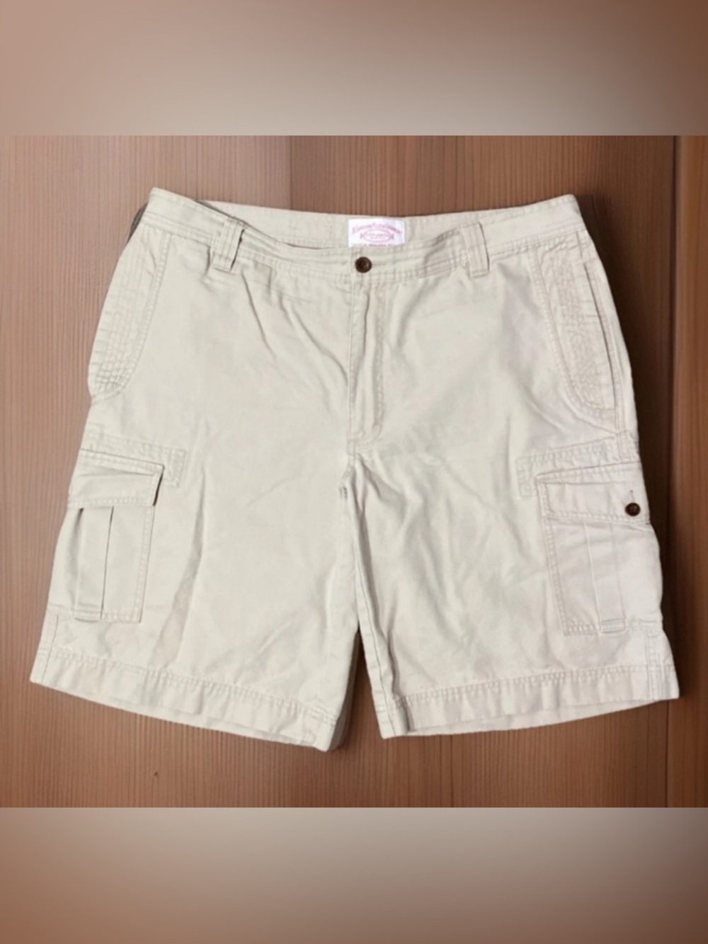 Filson Beige Cargo Shorts Mens Size: 38 Utility Outdoor Pockets FI-10109 CC